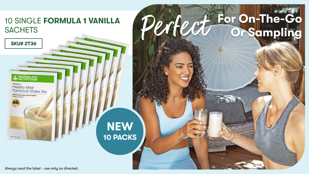 Formula 1 Vanilla Sachet - Pack of 10