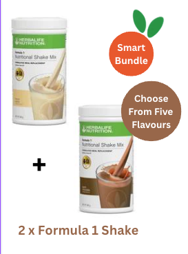 2 Pack Formula 1 Nutritional Shake Mix